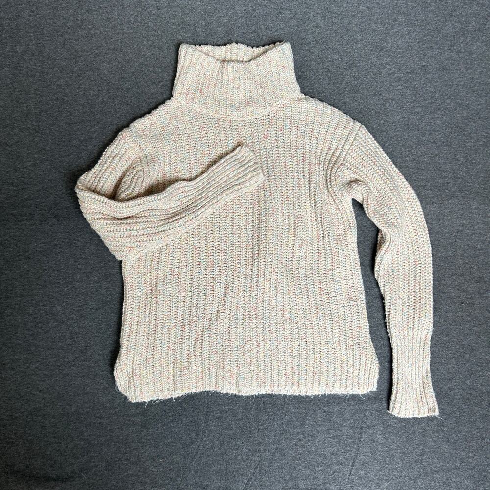 J Crew Point Sur sweater sz S, cozy, granny, turtleneck